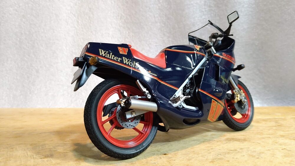 プラモデル】タミヤ・1/12 RG250Γ ウォルターウルフ 完成 : 鶴岡畳産業