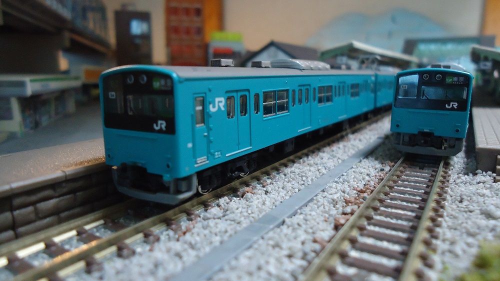 鉄道模型】TOMYTEC・京葉線 201系(K4+54K最終編成) : 鶴岡畳産業ブログ