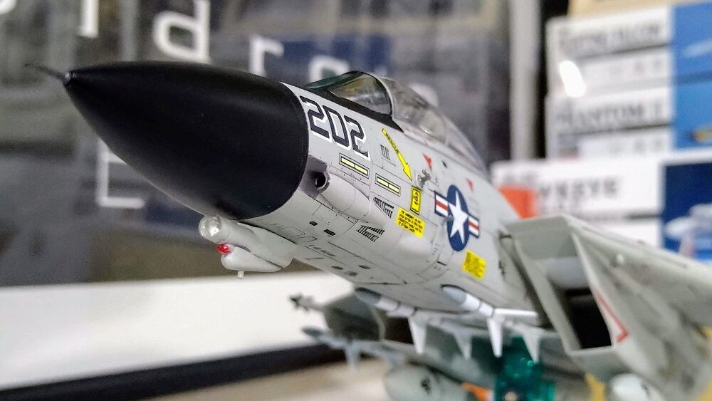 プラモデル】ハセガワ 1/72 F-14A 1機目(VF-31 トムキャッターズ
