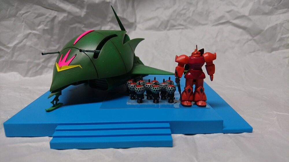 1981年 旧キット 1/550 ララァスン モビルアーマー No30（旧