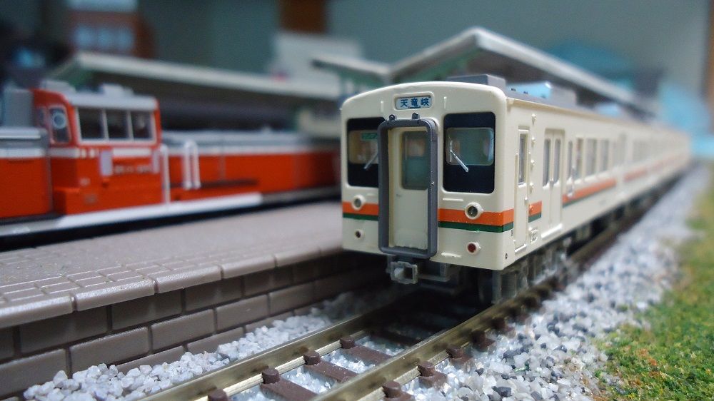 鉄道模型】TOMYTEC・飯田線 119系5300番台(ワンマン改造車) : 鶴岡畳