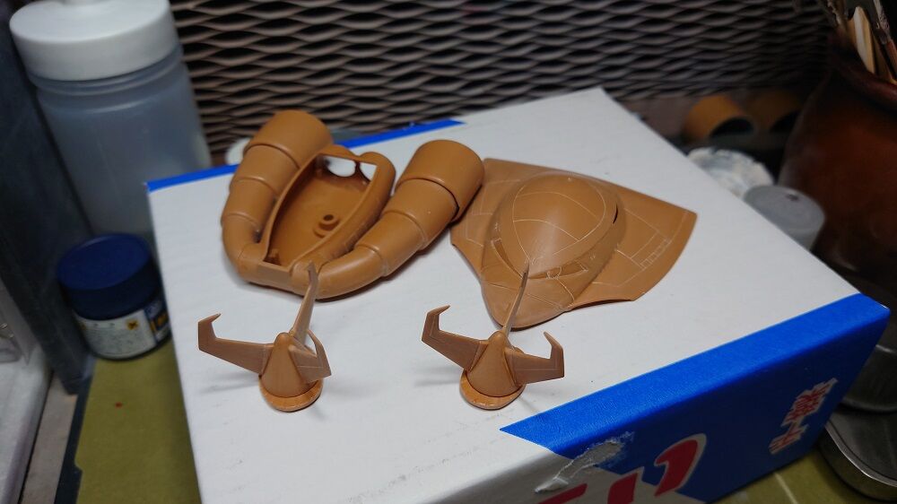 ガンプラ】旧キット・1/550 MAM-07 グラブロ 完成 : 鶴岡畳産業ブログ