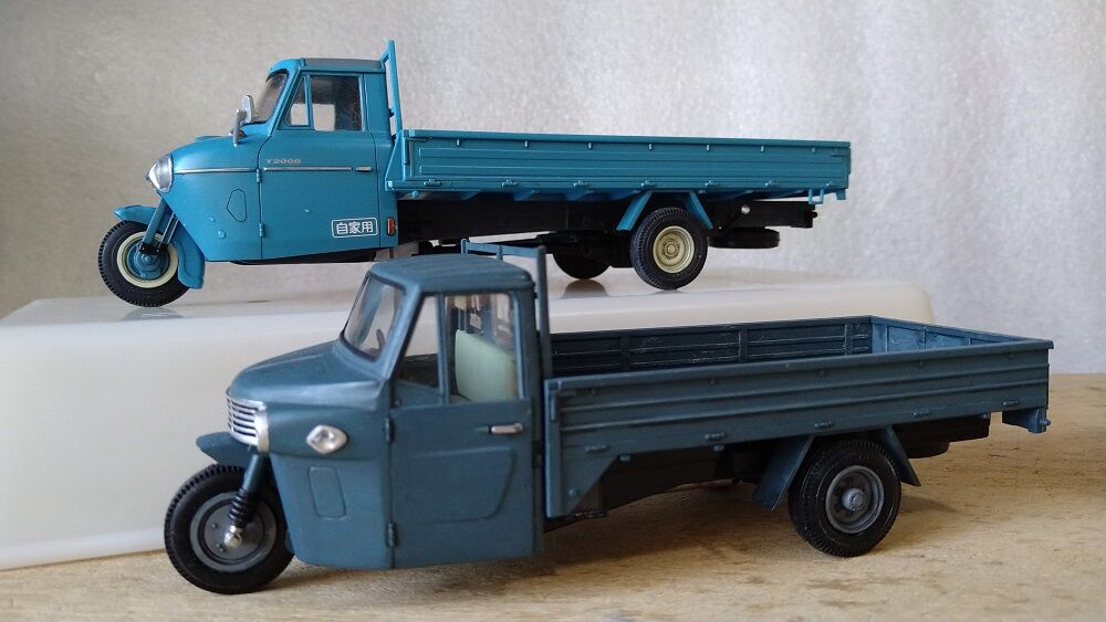 プラモデル】マイクロエース 1/32 ダイハツ CM10T(1955年式) : 鶴岡畳