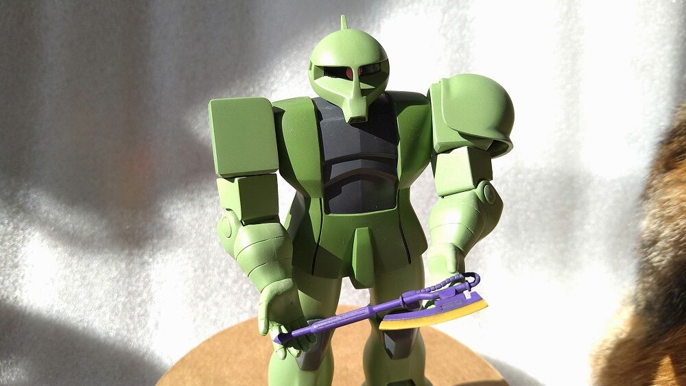 ガンプラ】旧キット・1/144 旧型ザク(2匹目) 完成 : 鶴岡畳産業