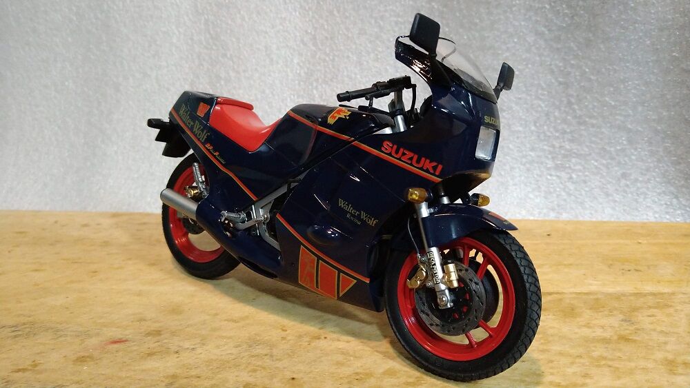 プラモデル】タミヤ・1/12 RG250Γ ウォルターウルフ 完成 : 鶴岡畳産業