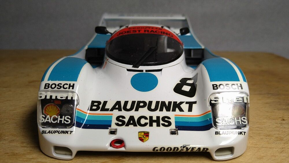 プラモデル】ハセガワ・1/24 ヨーストポルシェ962C 完成 : 鶴岡 プラモデル】ハセガワ・1/24 ヨーストポルシェ962C 完成 : 鶴岡
