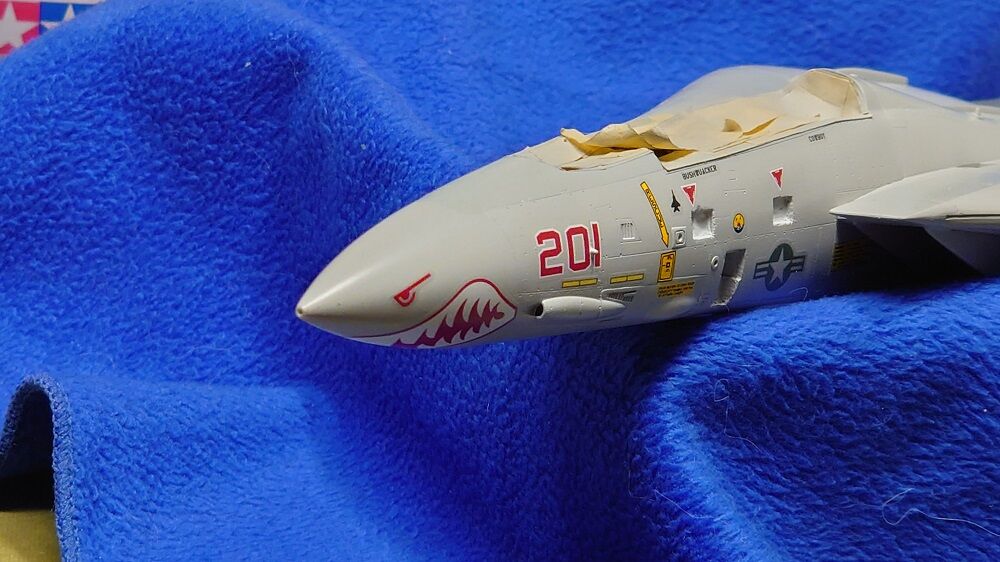 プラモデル】ハセガワ 1/72 F-14A(VF-111 サンダウナーズ) トム