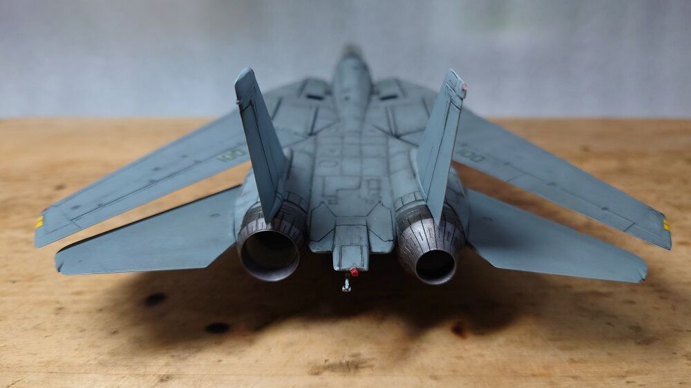 プラモデル】ハセガワ 1/72 F-14A (VF-74 ビー・デビルズ) 完成 プラモデル】ハセガワ 1/72 F-14A (VF-74 ビー・デビルズ) 完成