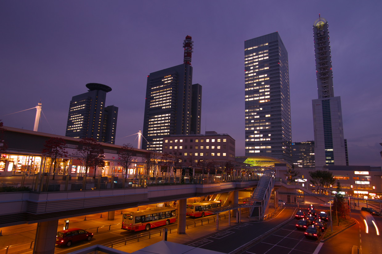 哀愁 のバスターミナル わがまま写真館