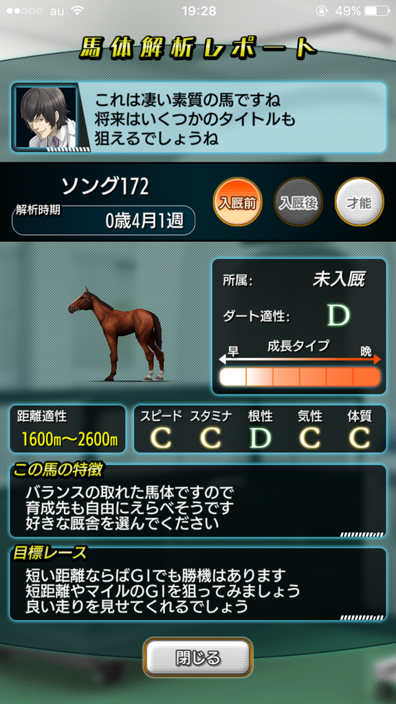 ダビマスにおける各ステータスの持つ意味合い スタミナ編 ダビマスを100倍楽しむブログ ダービースタリオンマスターズ攻略