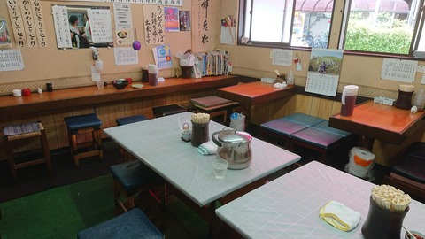 錦うどん店内
