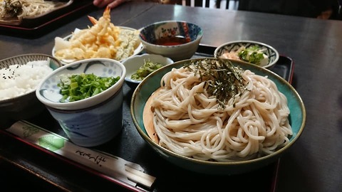 萬作ざる定食②