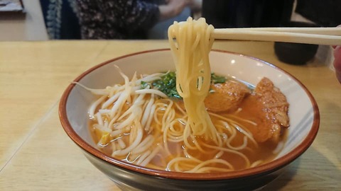 あっさりうどんジャンジャン麺