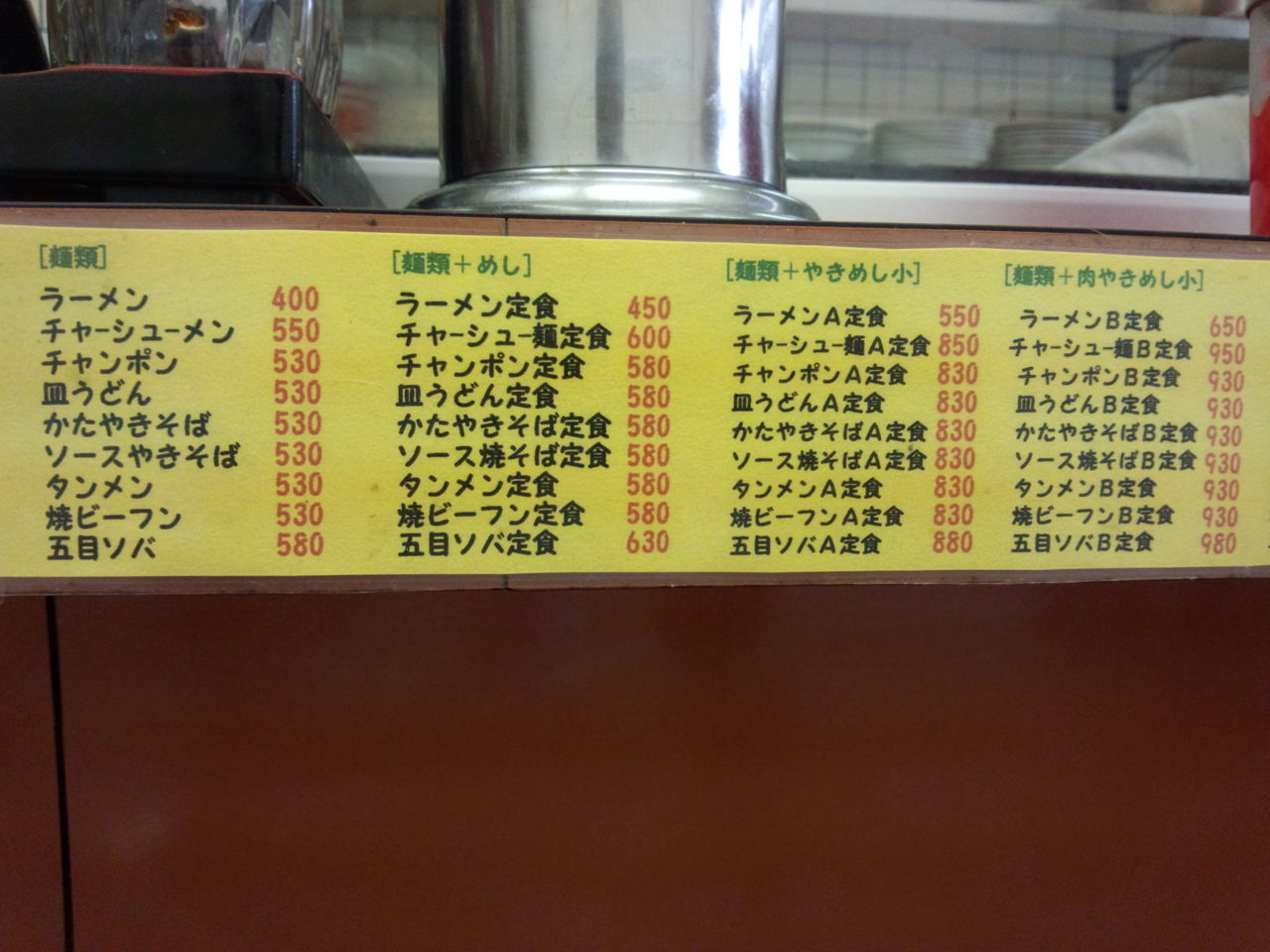 小倉北区中心部 娘娘 京町 ちゅうぎん通り 北九州のラーメン実食ブログ