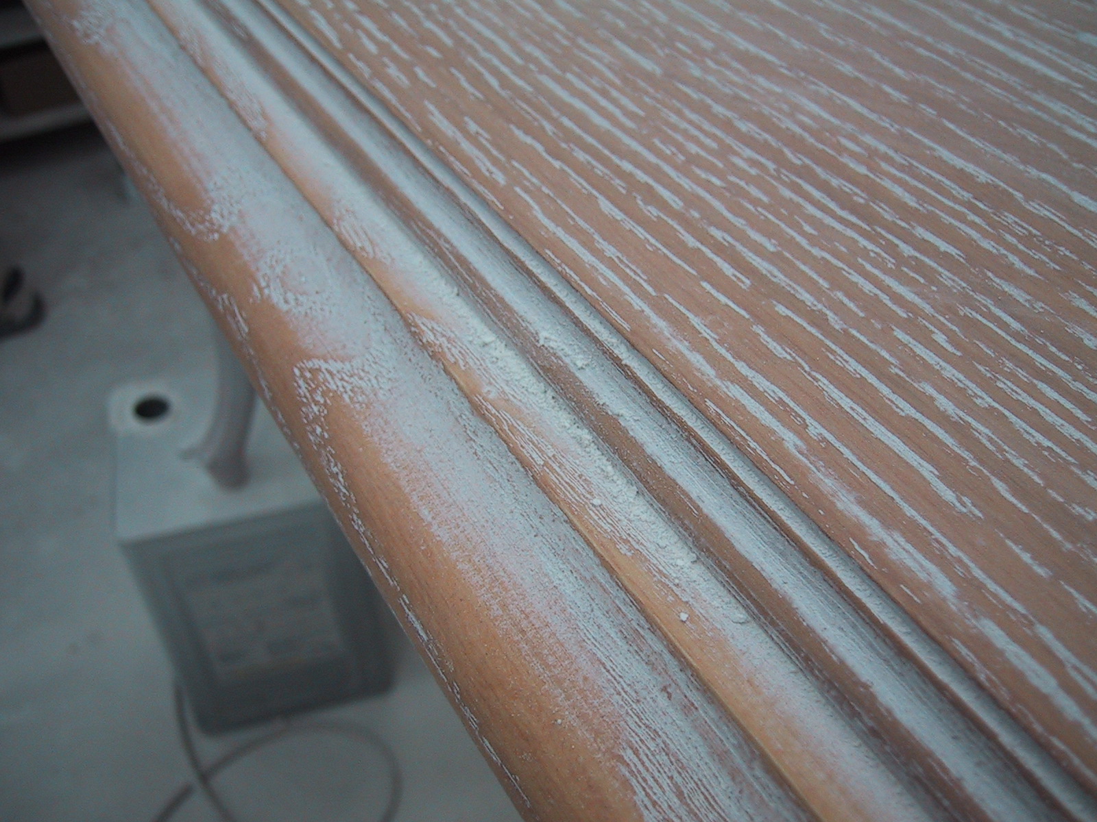 ホワイトパウダー仕上げ4 ニシザキ工芸 株 塗装部 工房日誌