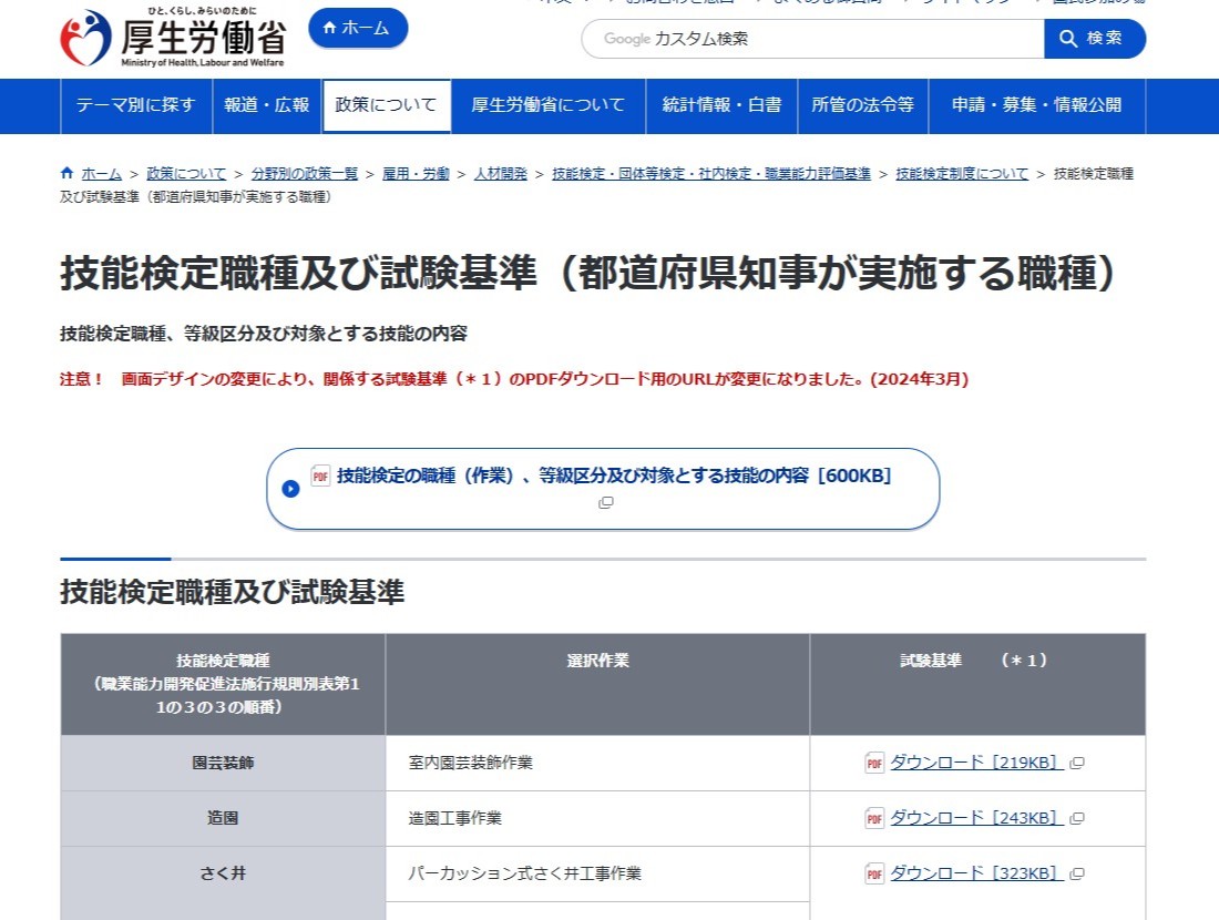資格を取ってスキルアップ。木工塗装技能検定のお知らせ : ニシザキ