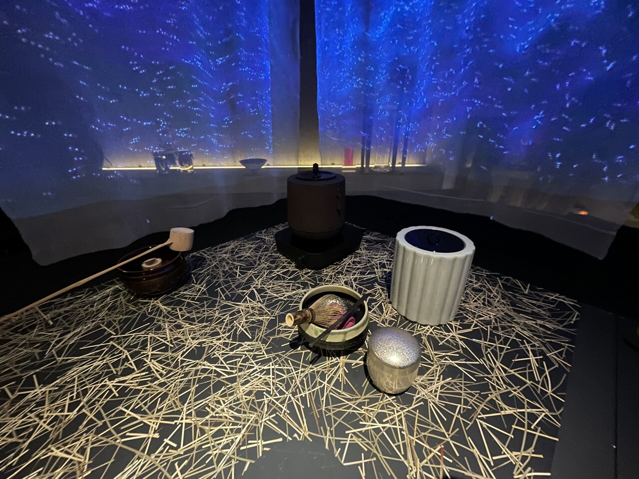 DESIGNART TOKYO 2024のモダン茶室で味わう非日常体験