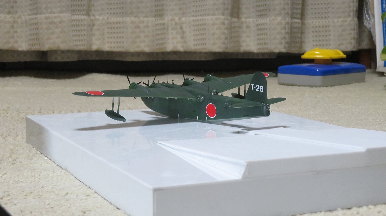 詫間海軍航空隊ジオラマの続き。 : 特選空母