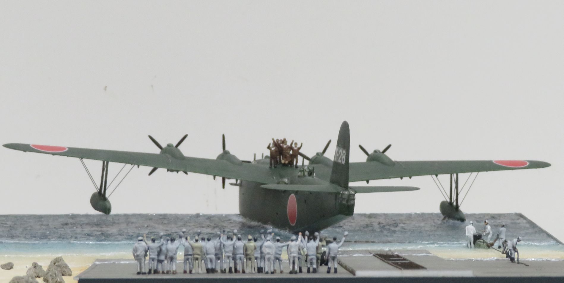 1/144 詫間海軍航空隊 二式大艇 完成 : 特選空母