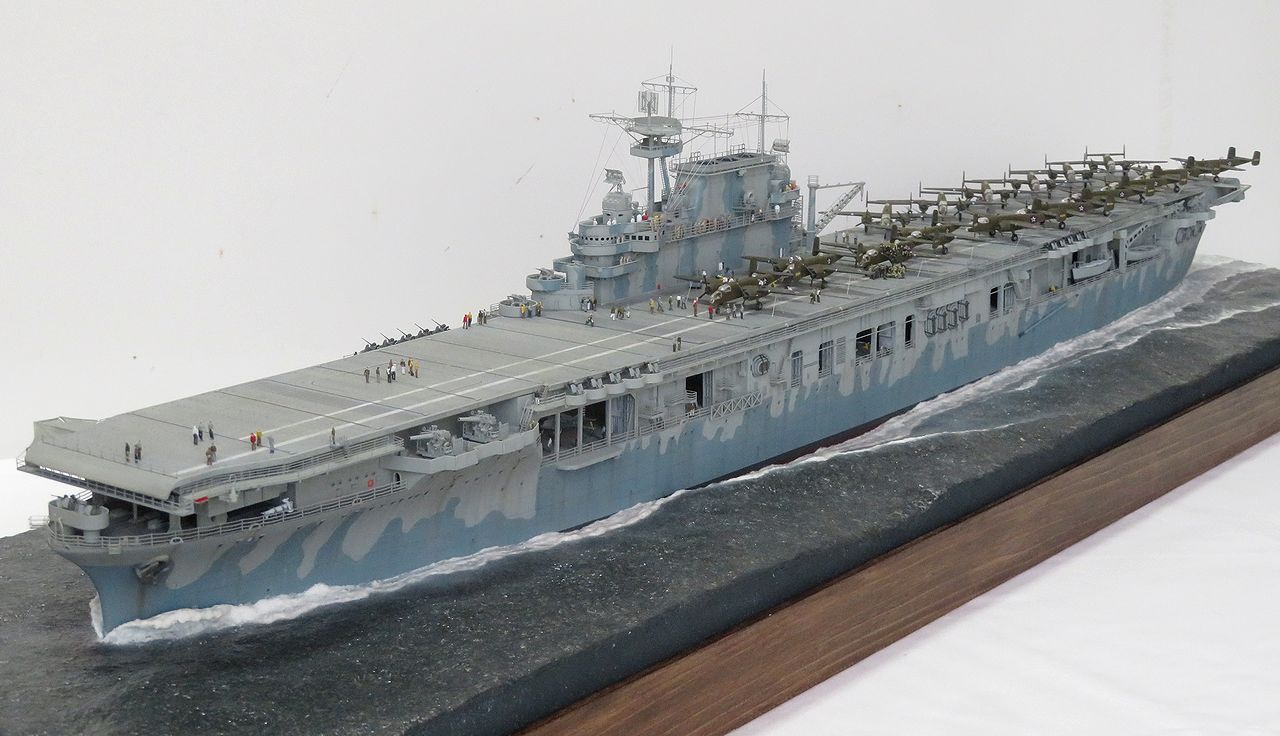 トランペッター 1/350 CV-8 ホーネット 完成！ : 特選空母
