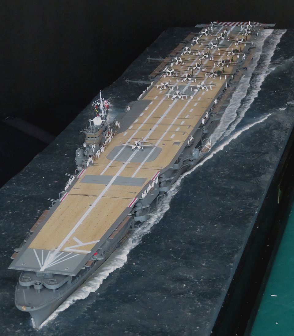 フジミ1/350 空母「瑞鶴」完成しました。 : 特選空母