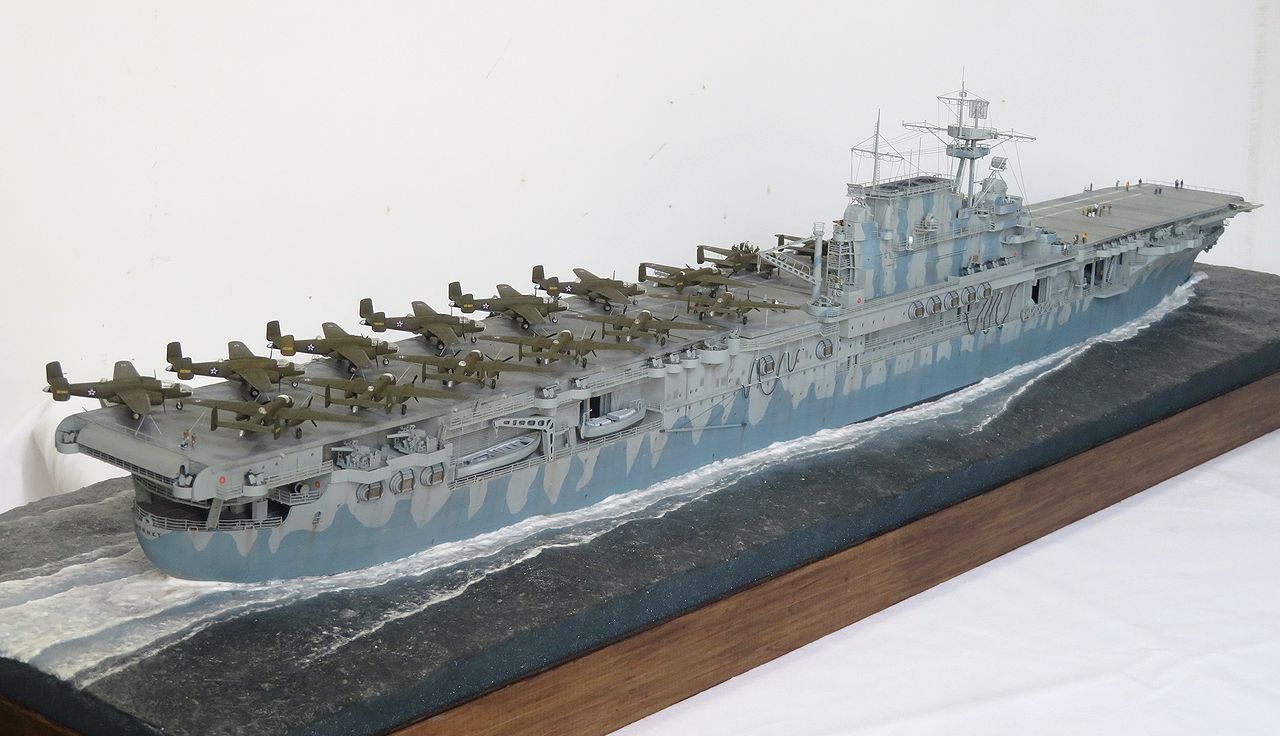 トランペッター 1/350 CV-8 ホーネット 完成！ : 特選空母