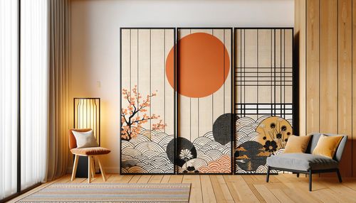 襖のデザイン革新/おしゃれでモダンな和室変身ガイド : こちら