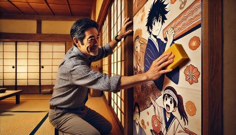 エヴァンゲリオン 襖紙 パイロット 5人セット エヴァグッズ No.1850