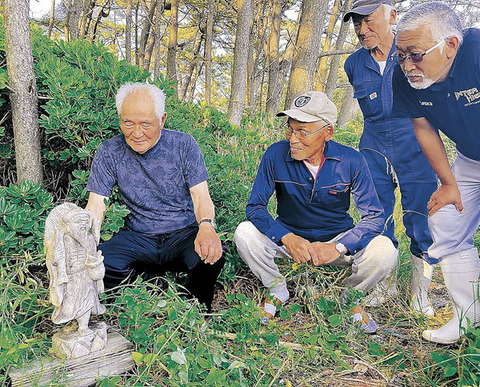 【祟り】触らぬ木像にたたりなし　不運続いて「不気味」　発見時の状態で見守る　羽咋・柴垣  [朝一から閉店までφ★]