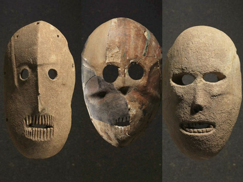 【ジョジョ？】9000年前に作られた「石仮面」、旧石器時代から見つめるその不気味な眼差し