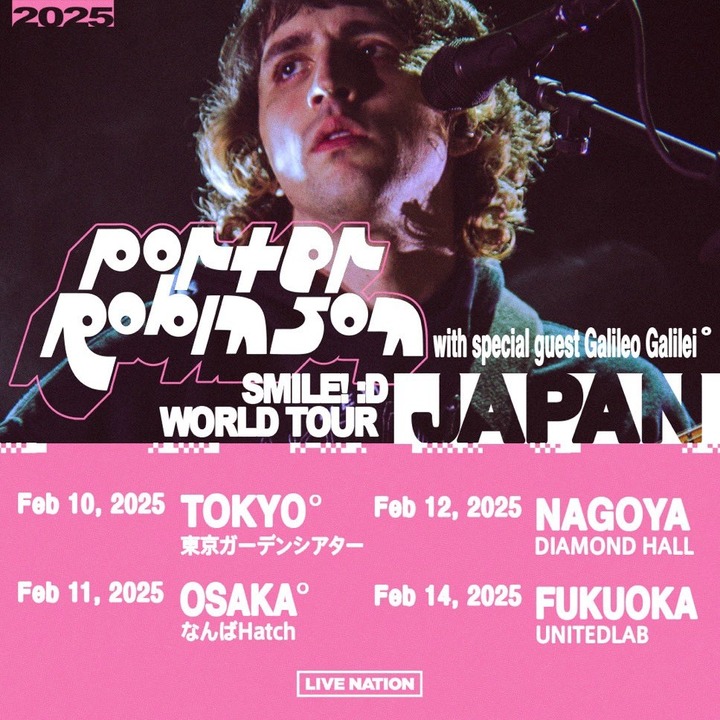 2025 LIVE REPO 3rd. Porter Robinson SMILE! :D World Tour in