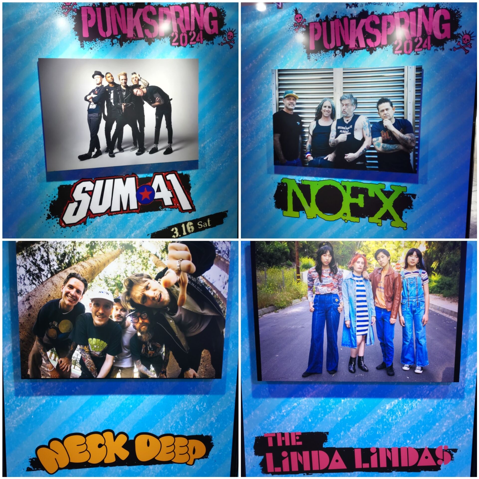 2024 LIVE REPO 4th. PUNKSPRING 2024 -Day 1-＠幕張メッセ : 喜