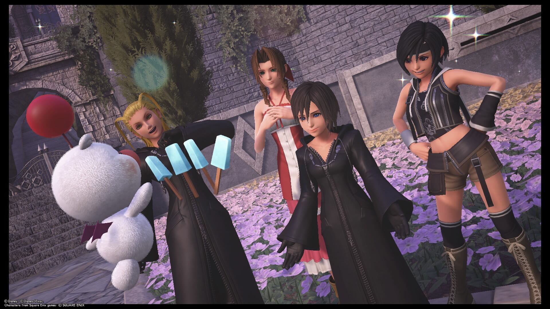 【フォトモード】KINGDOM HEARTS 3：DATA GREETING(DLC) 写真館【キングダムハーツ】 喜怒音楽 きどおとらく