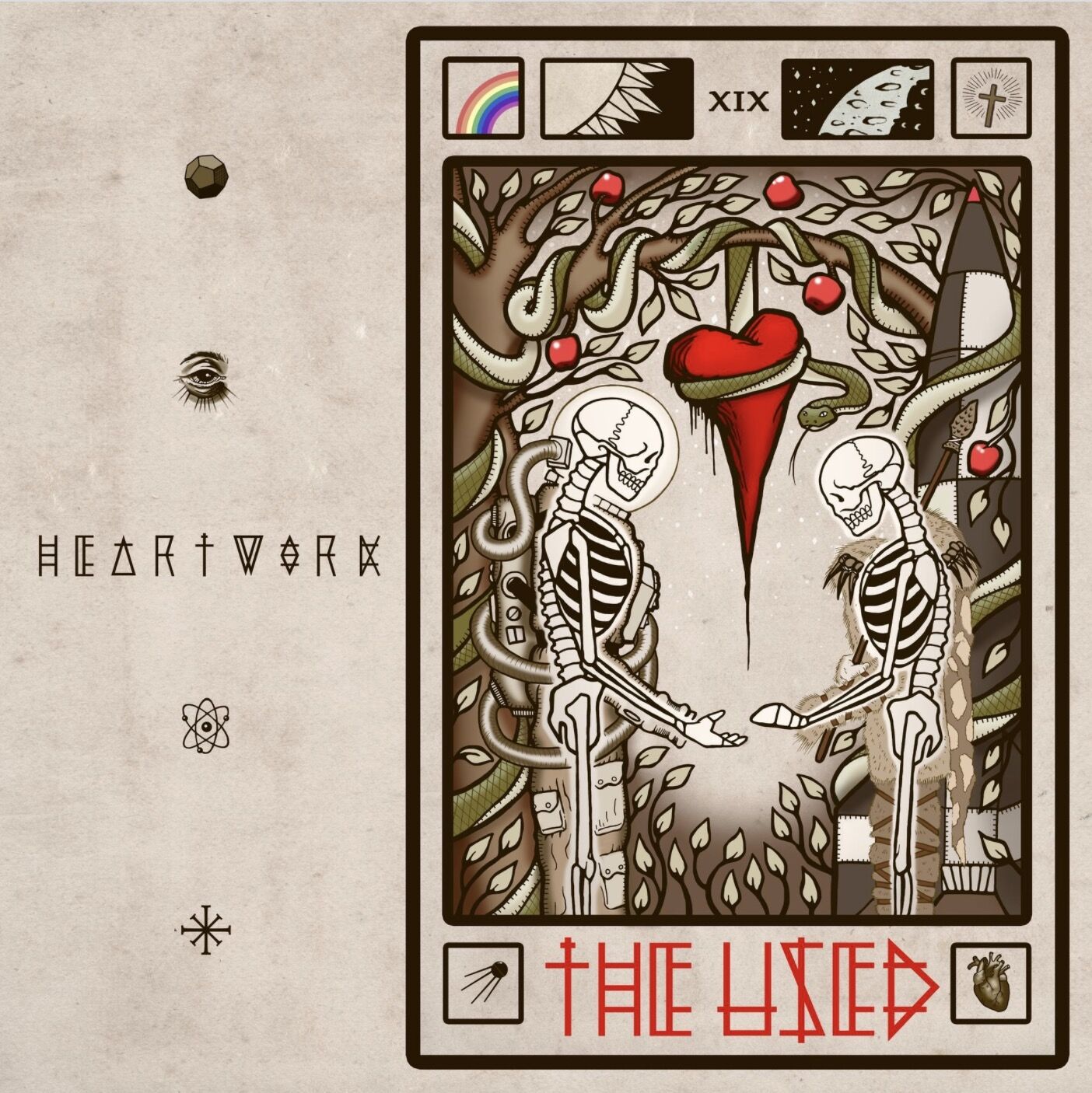 The Used Heartwork アートワークから期待を寄せる お馴染みスクリーモ ポスコアバンドの通算8枚目のアルバム 喜怒音楽 きどおとらく The Used Heartwork アートワークから期待を寄せる お馴染みスクリーモ ポスコアバンドの通算8枚目のアルバム 喜怒音楽 きどおとらく