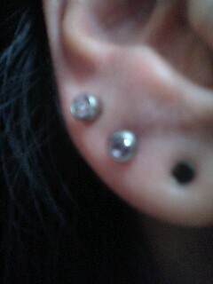 ピアス挿入 老け専jk