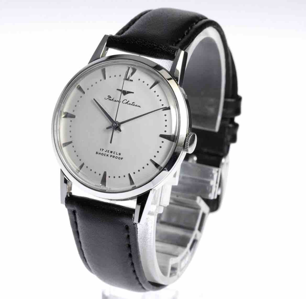 タカノシャトー 手巻き時計 17石 8 希少Takano Chateau タカノ