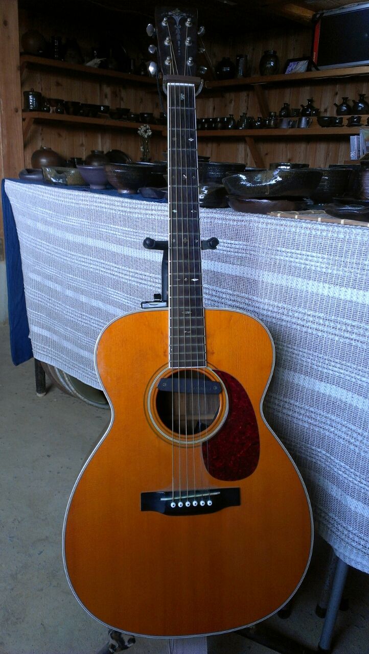 SIGMA SEC- 28 1996 年製 ～ ライブ での メイン ギター ♪ : 種子島焼