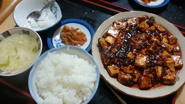 麻婆豆腐定食