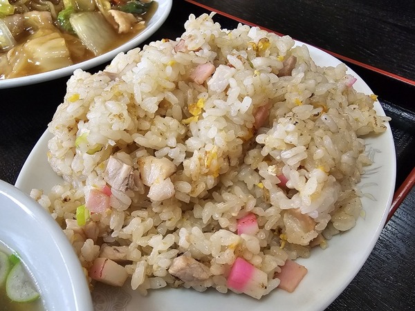 これで半チャーハン