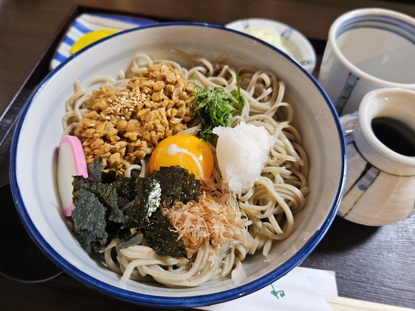 大好きな納豆そば