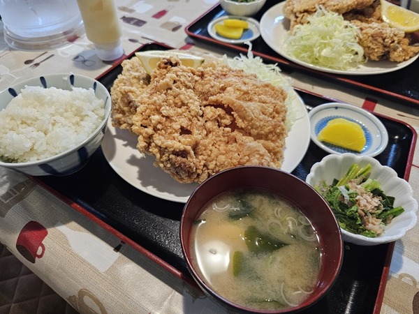 あおいからあげ定食