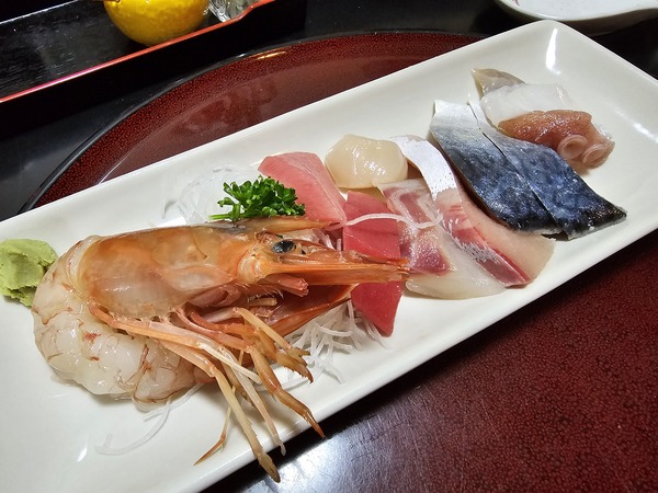 いつものお刺身