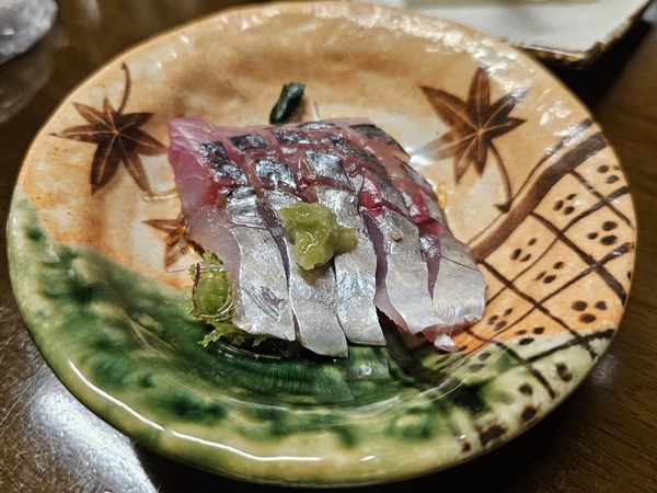 ピカピカのお刺身