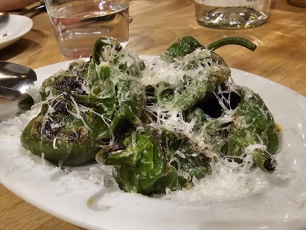 ピーマンの魚醤焼き