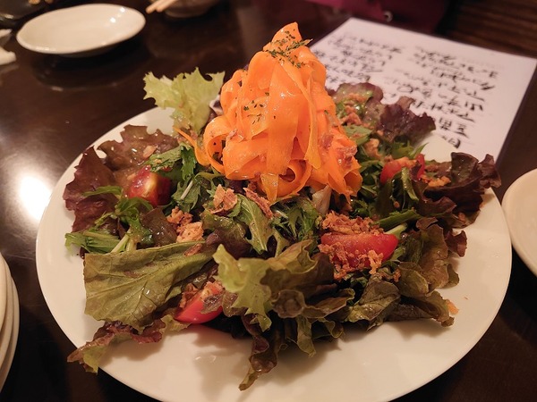 アレンジサラダ。