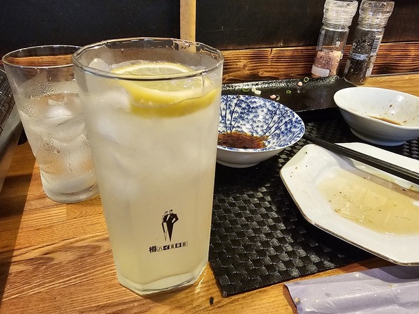 レモンサワーも。