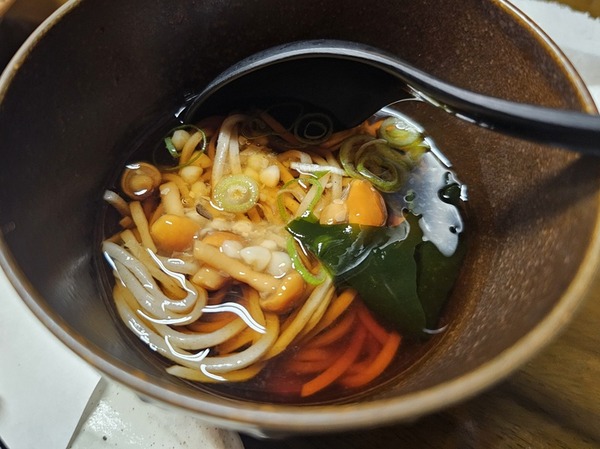 最後はお蕎麦。