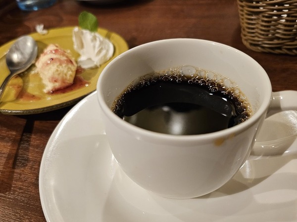苦めのコーヒー