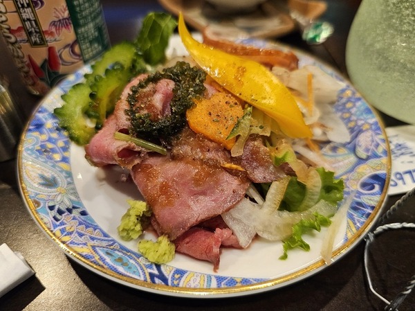 ローストポークと。