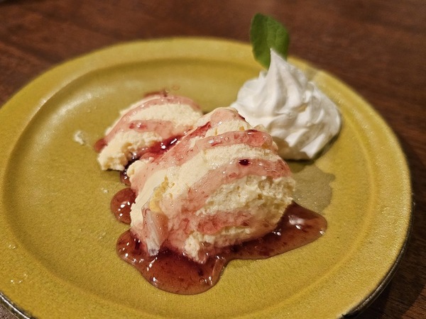 デザートはムース。